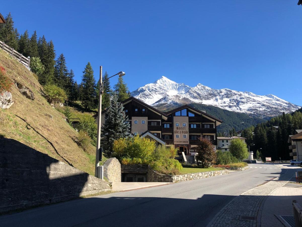Hotel Alle Tre Baite Santa Caterina Valfurva Dış mekan fotoğraf