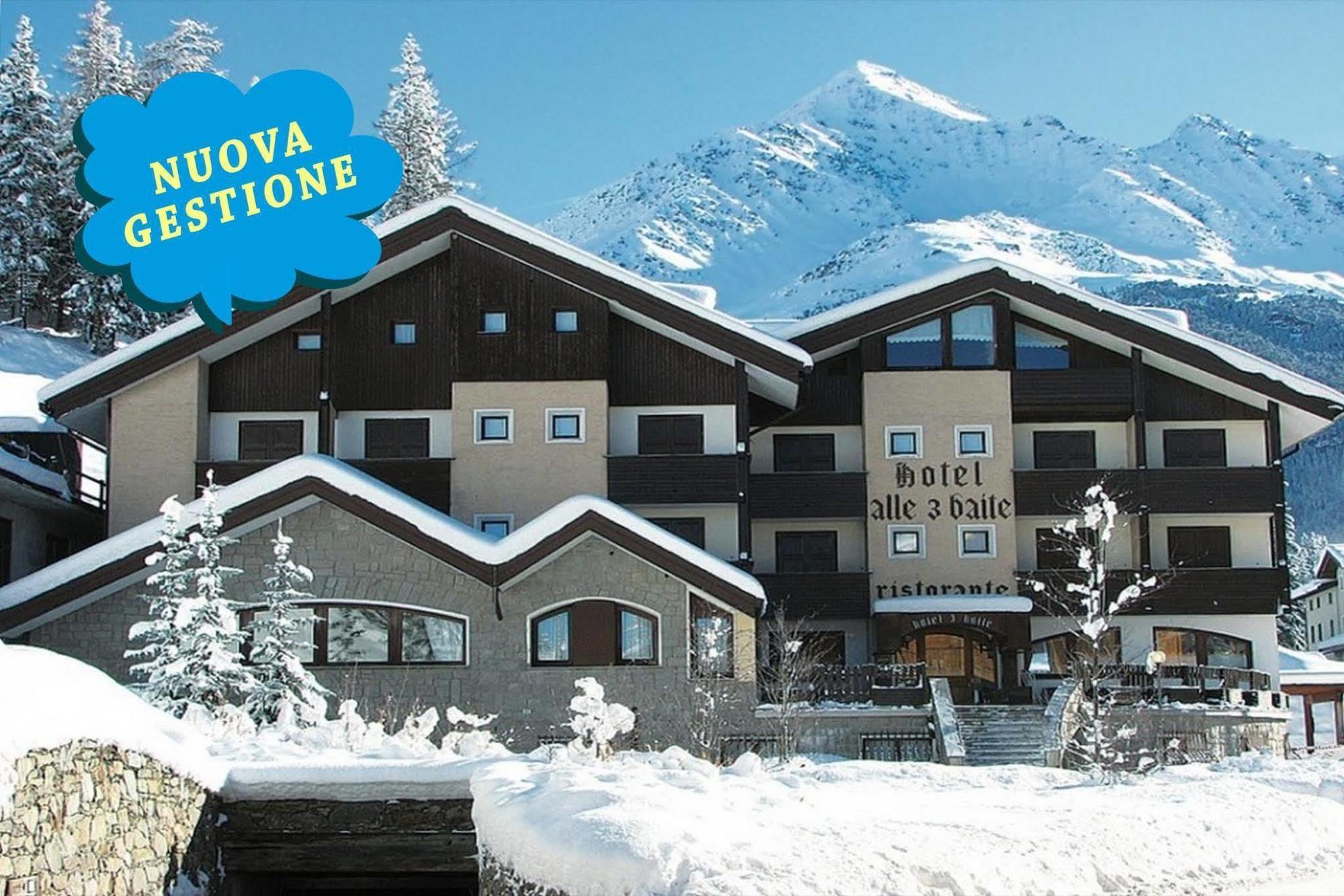 Hotel Alle Tre Baite Santa Caterina Valfurva Dış mekan fotoğraf