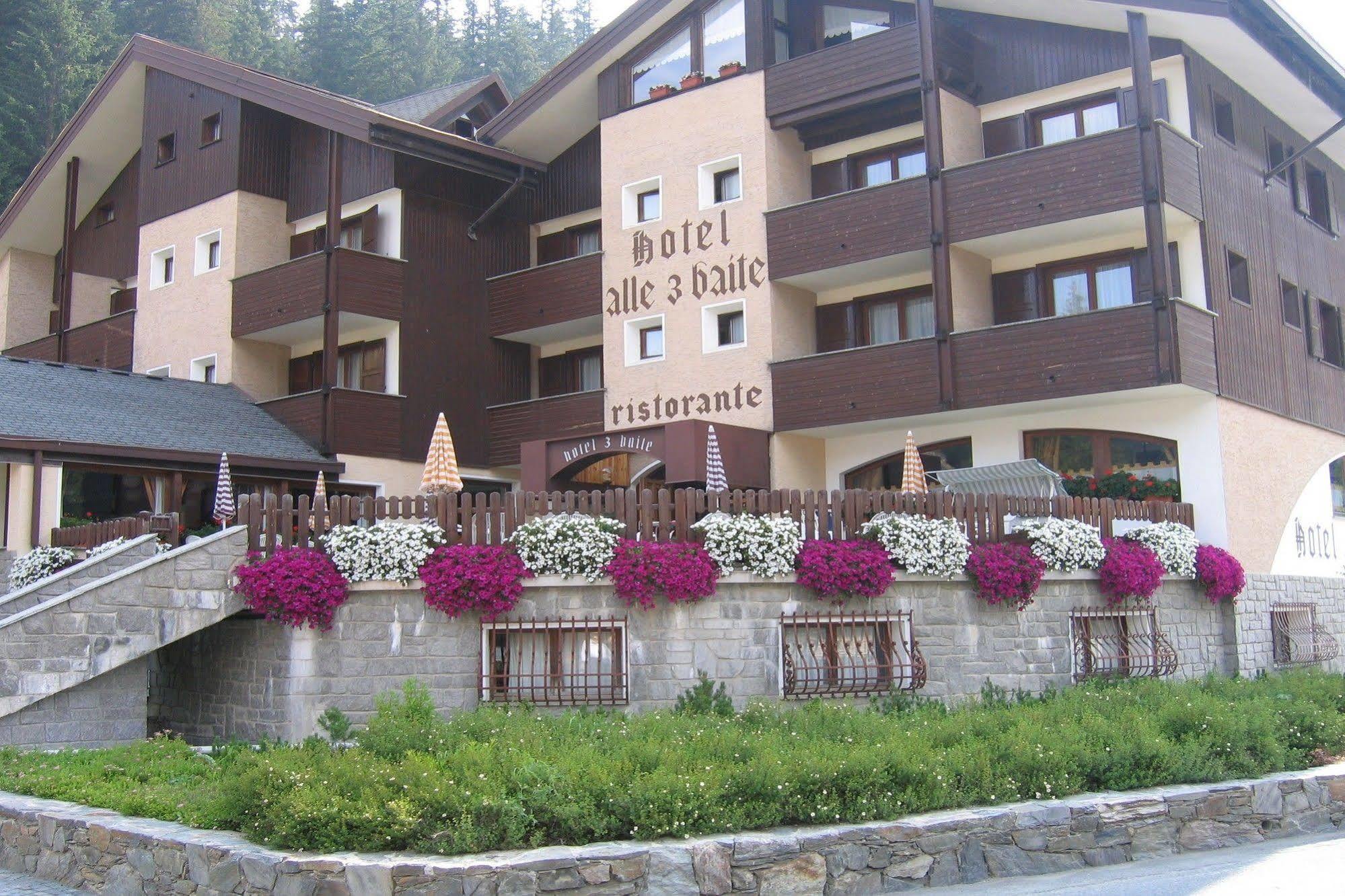 Hotel Alle Tre Baite Santa Caterina Valfurva Dış mekan fotoğraf